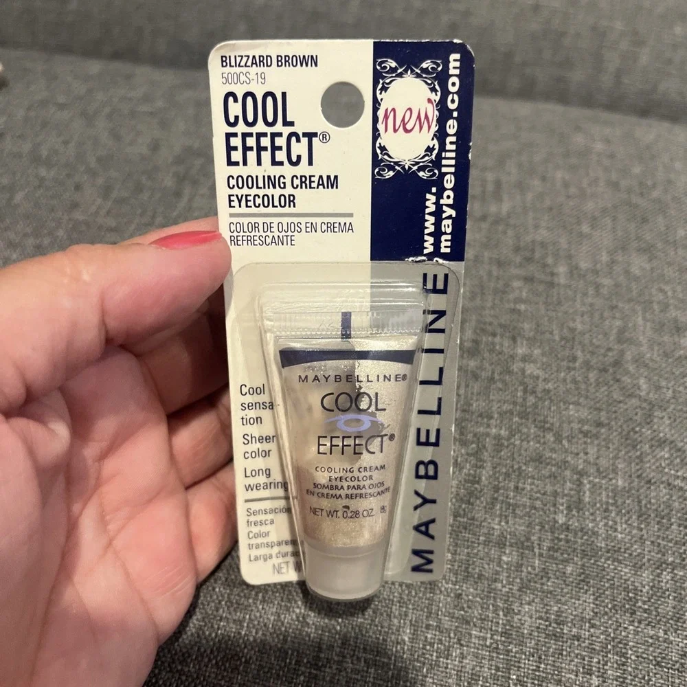 MAYBELLINE Cool Effect Cooling Cream Eye Color Blizzard Brown